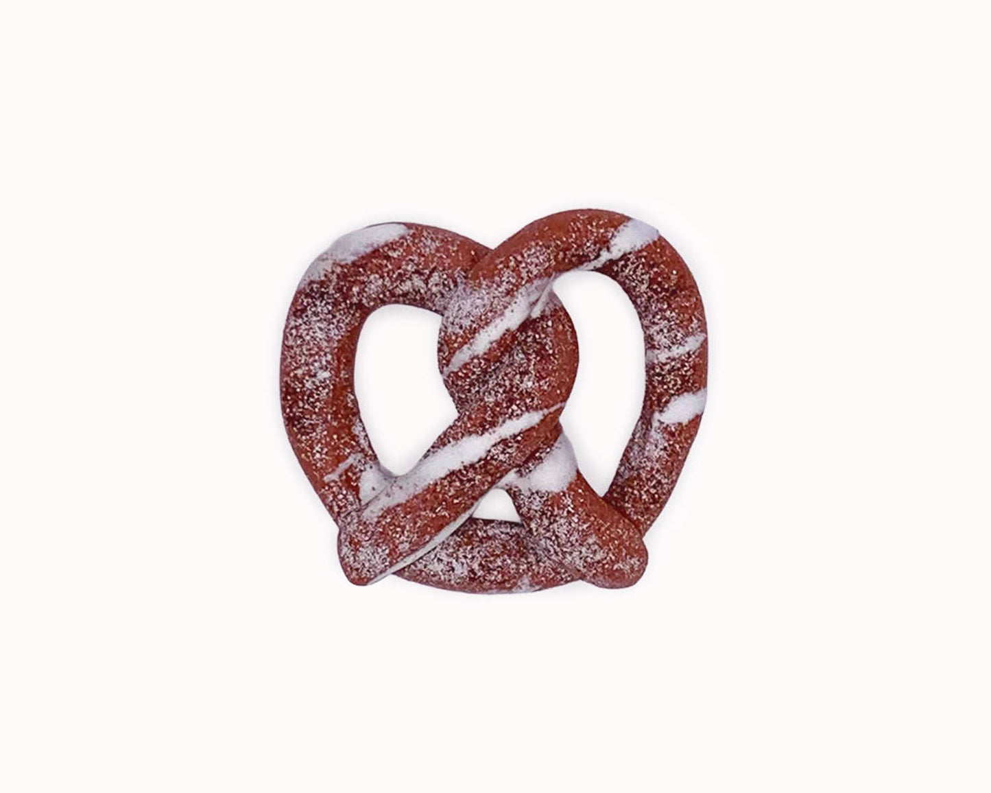 Cinnamon Sugar Pretzel Brooch