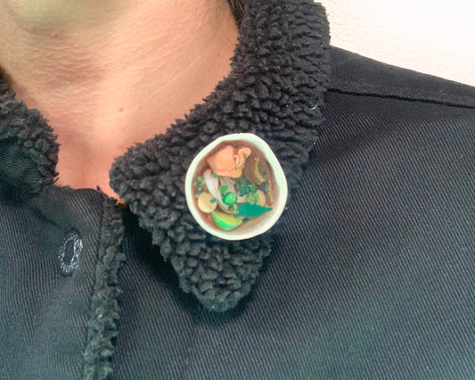 Pho Bo Brooch
