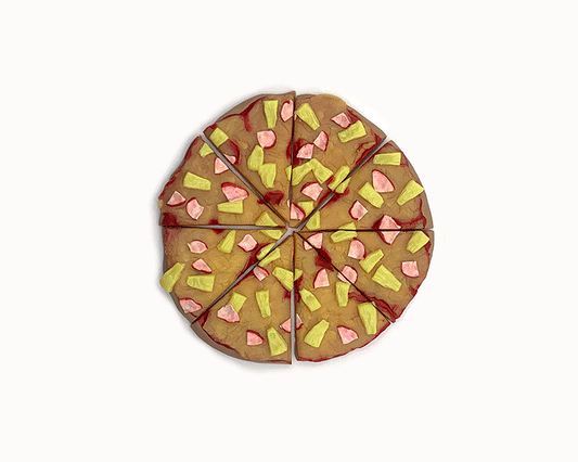 Hawaiian Pizza Magnet Set