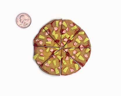 Hawaiian Pizza Magnet Set
